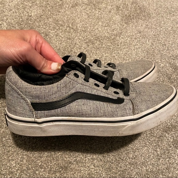 Vans Other - vans gray kids shoes - size 4.5
